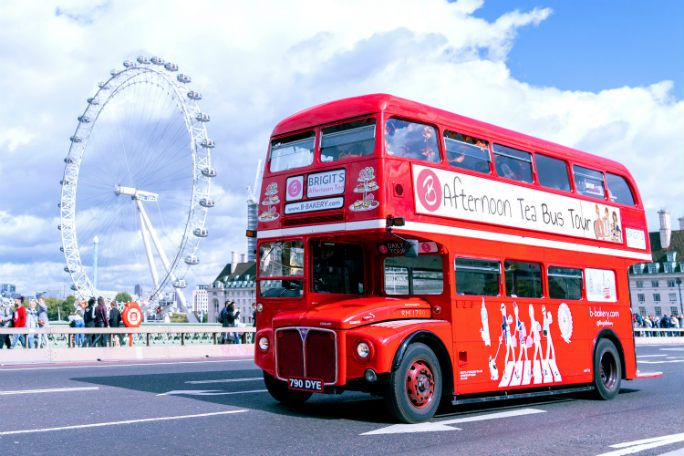 Bakery Afternoon Tea Bus London Tour