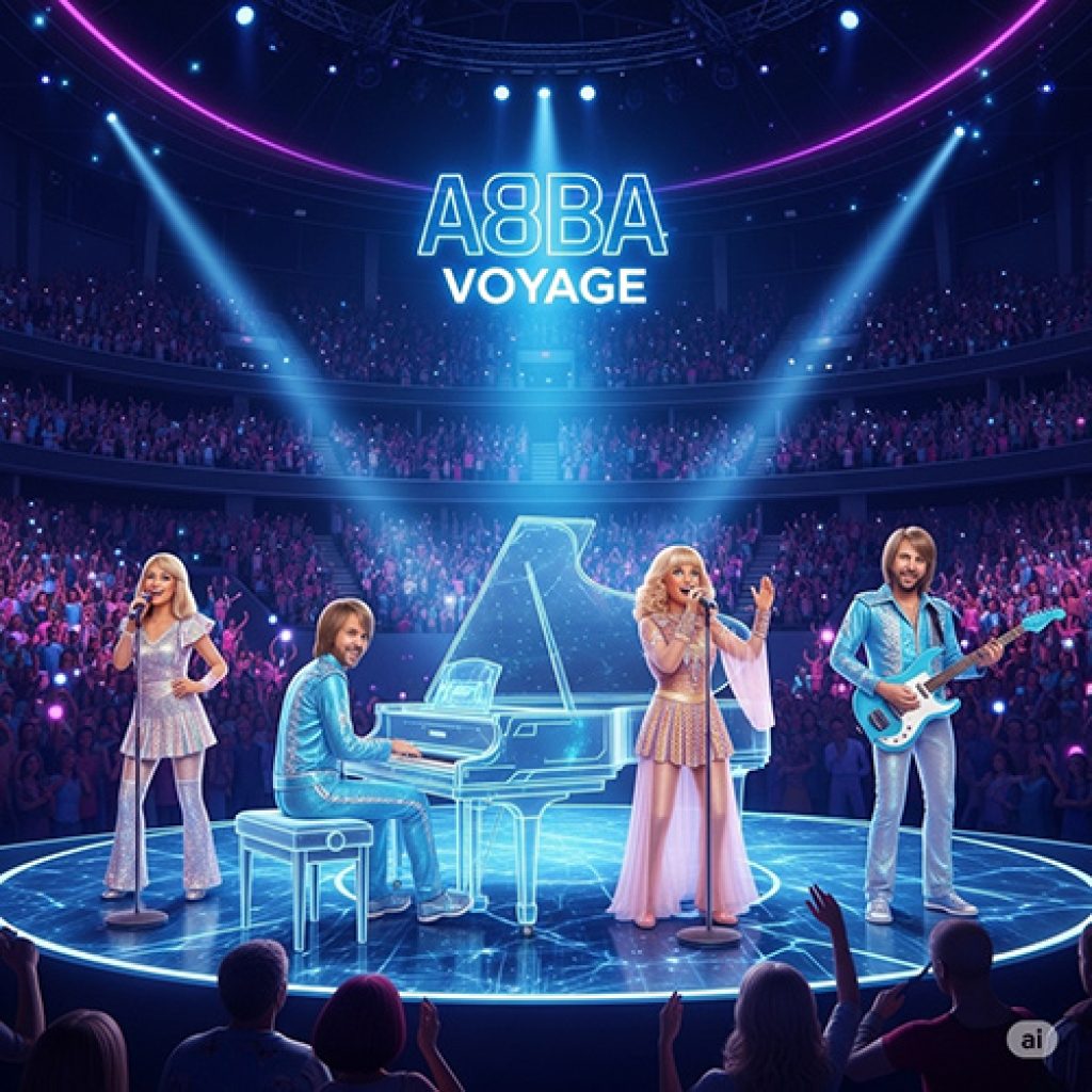 Abba Voyage konserter i Abba Arena London